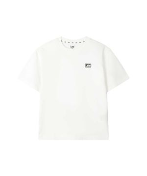 에센셜 박스 스몰트위치 반팔티셔츠 화이트 LK2602ST02WH