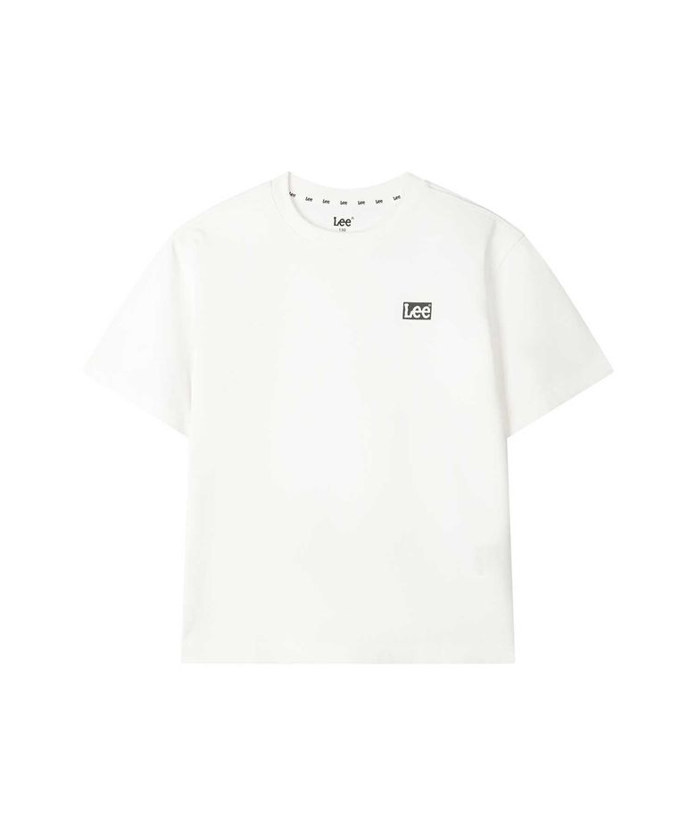 에센셜 박스 스몰트위치 반팔티셔츠 화이트 LK2602ST02WH