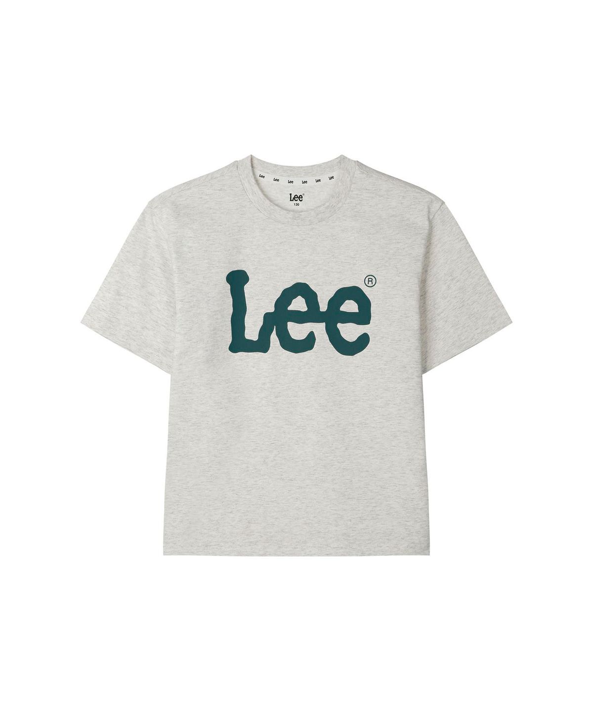 리 키즈(LEE KIDS) 에센셜 빅트위치 반팔티셔츠 화이트멜란지 LK2602ST01WM