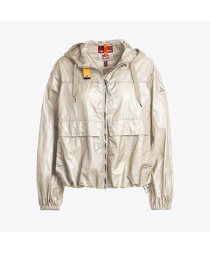 여성 후드 봄버 재킷 카멘-Moonbeam (24SMPWJKMJ31PJ0775)