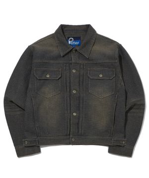 타입2 사시코 틴 트러커 자켓 다크브라운_FS1WJ25U