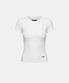 BS Cotton Jersey Fitted Short Sleeve T-Shirt - White