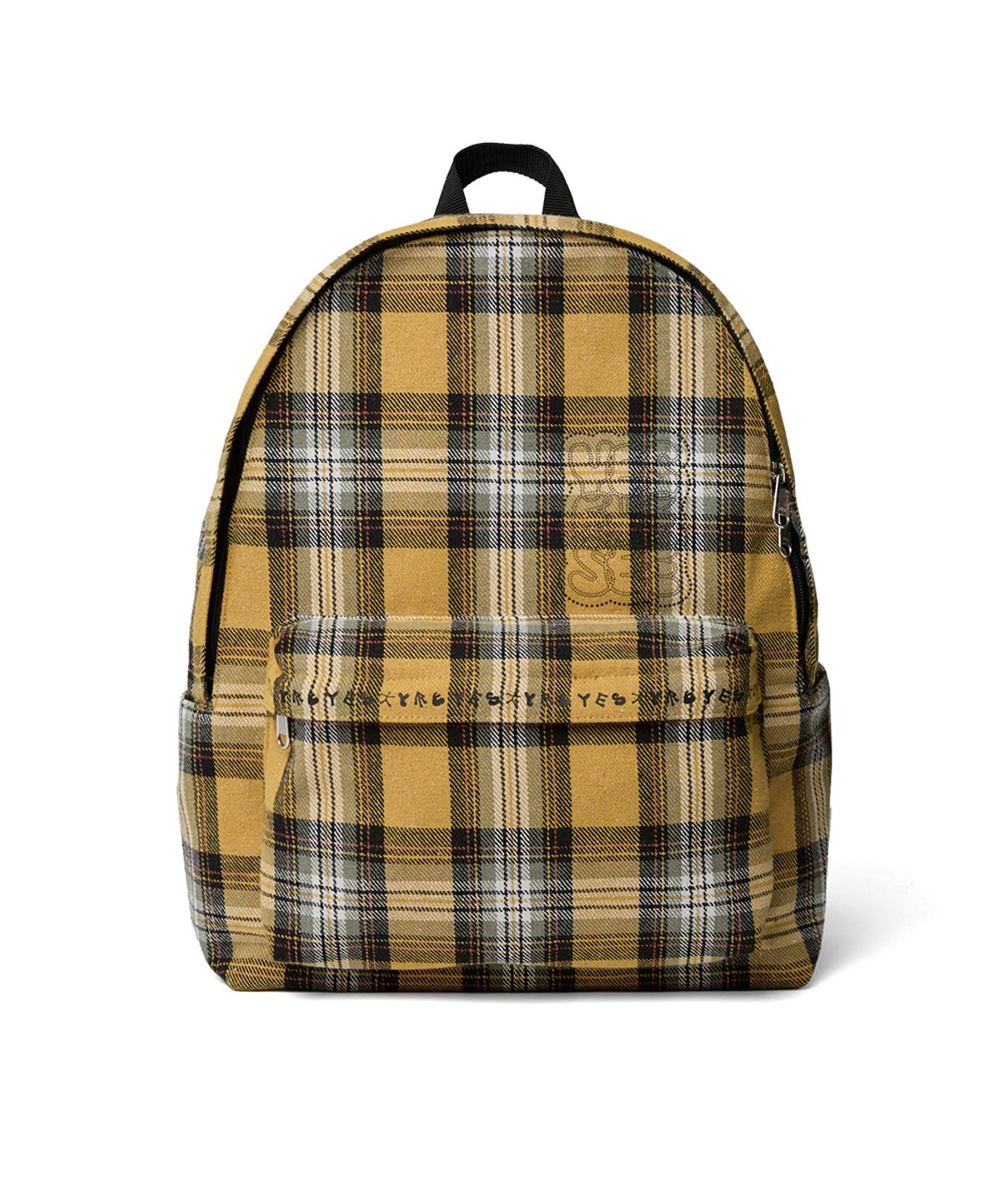 예스아이씨(YESEYESEE) Y.E.S Dot Logo Daypack Yellow