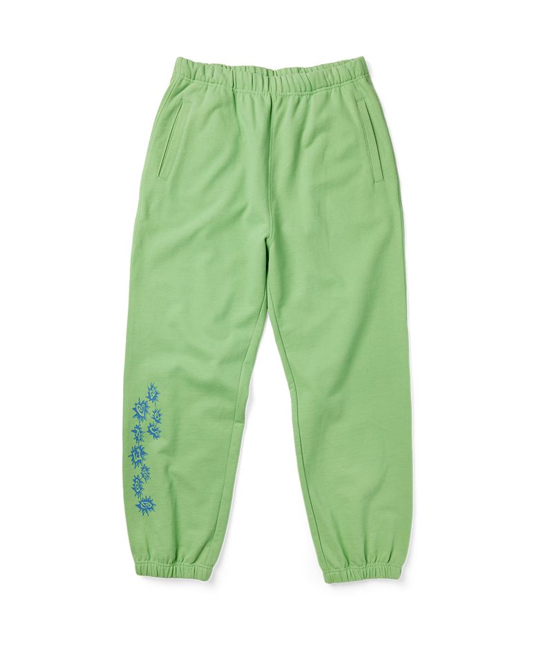Y.E.S Constellation Sweatpants Light Green