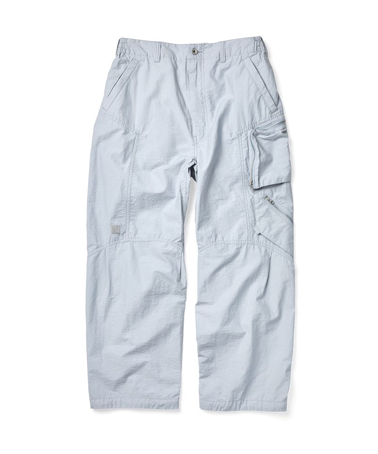 Zip Cargo Pants Blue