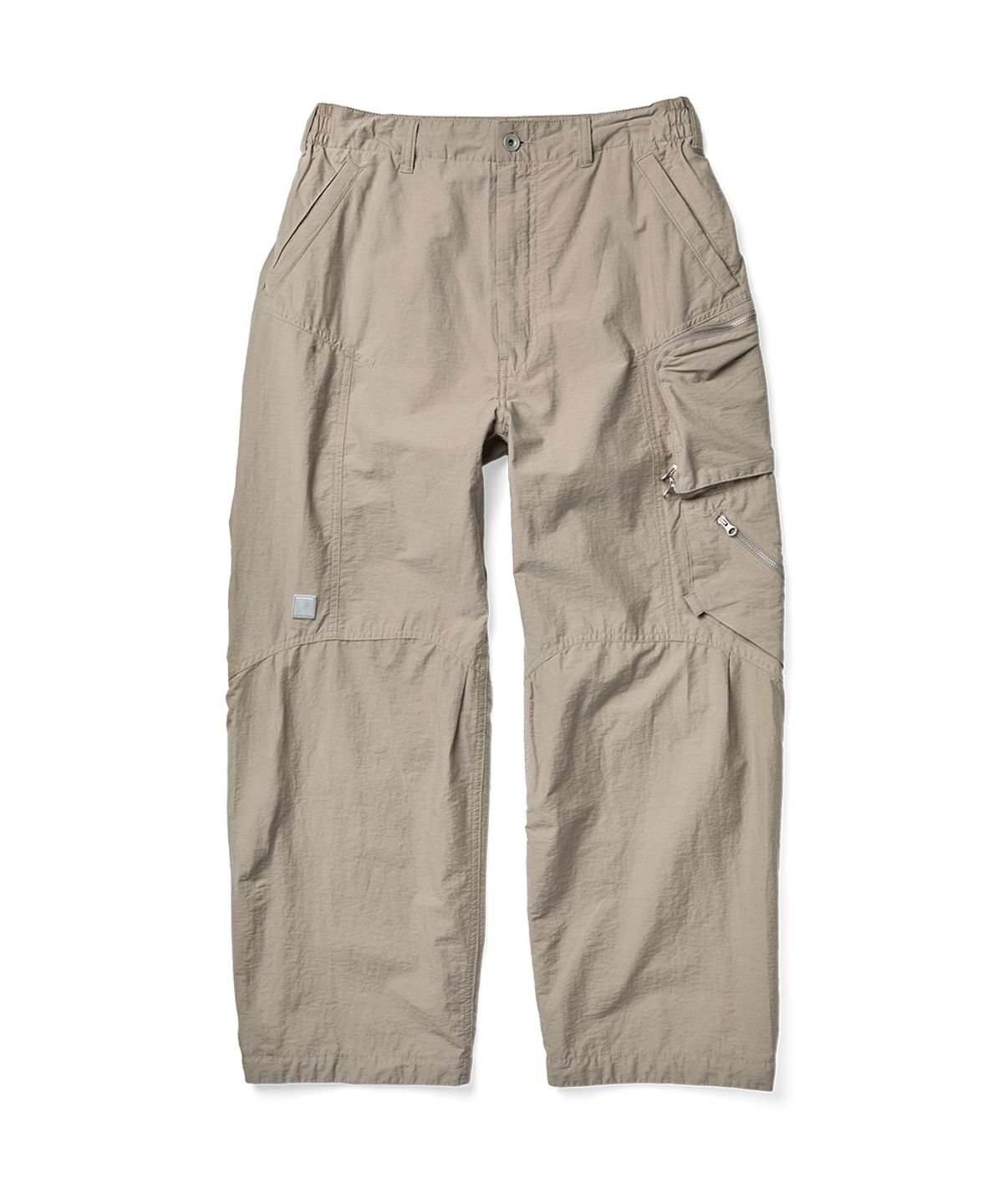 예스아이씨(YESEYESEE) Zip Cargo Pants Greige