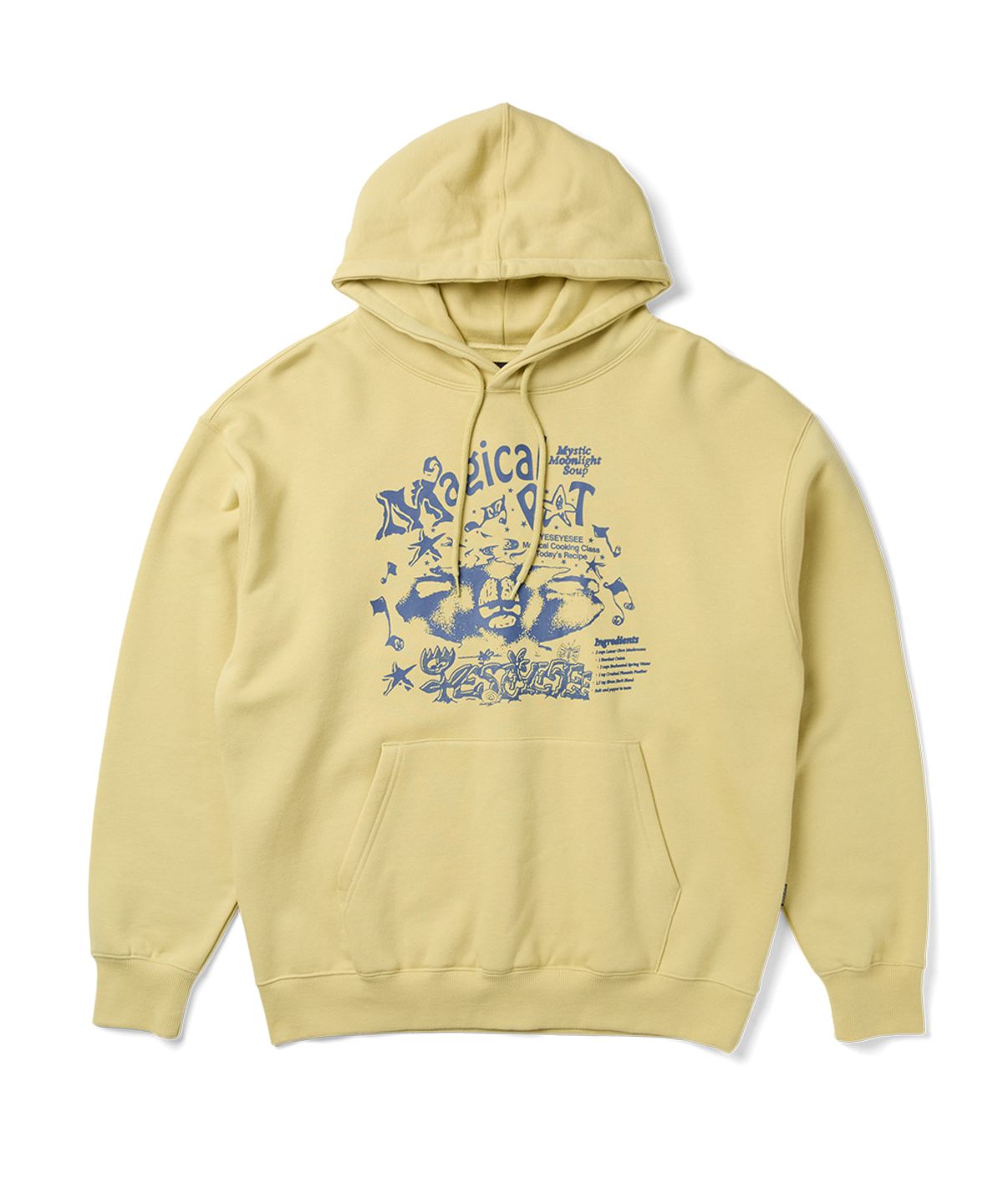 예스아이씨(YESEYESEE) Y.E.S Magical Hoodie Light Mustard