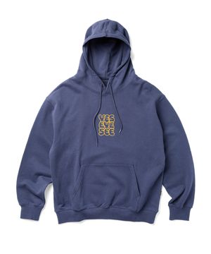 Y.E.S C-Logo Hoodie Light Navy
