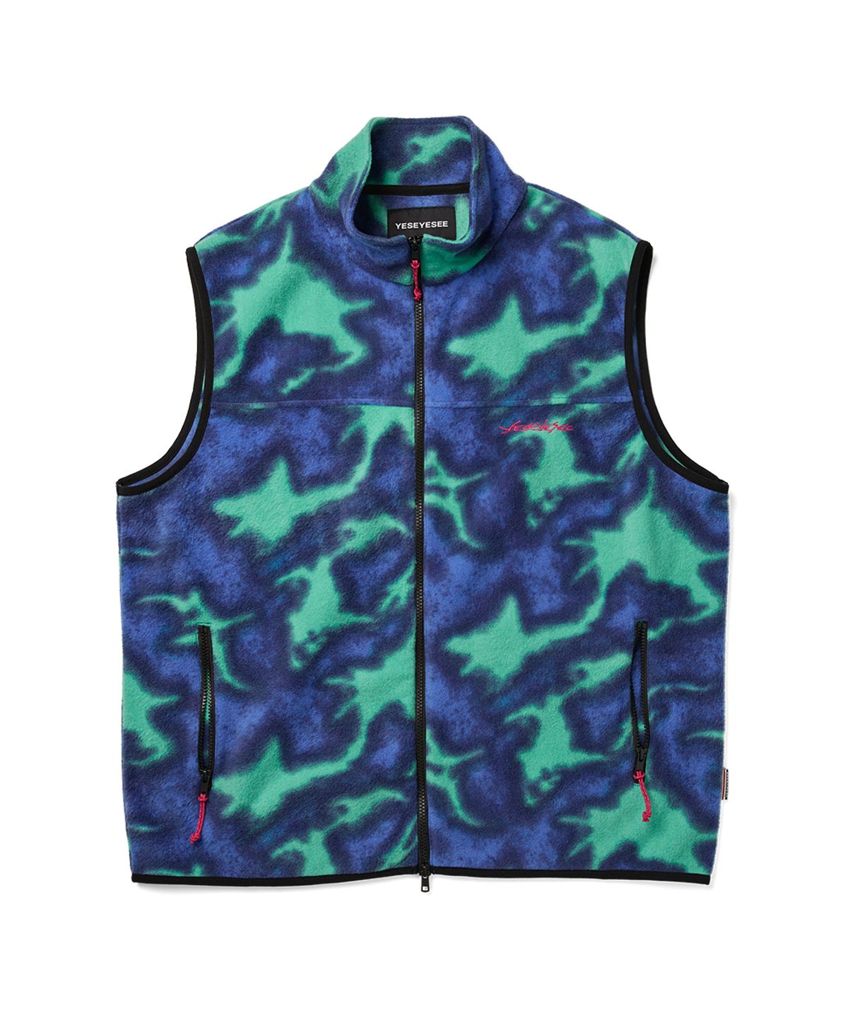 예스아이씨(YESEYESEE) Comfortable Light Fleece Vest Purple