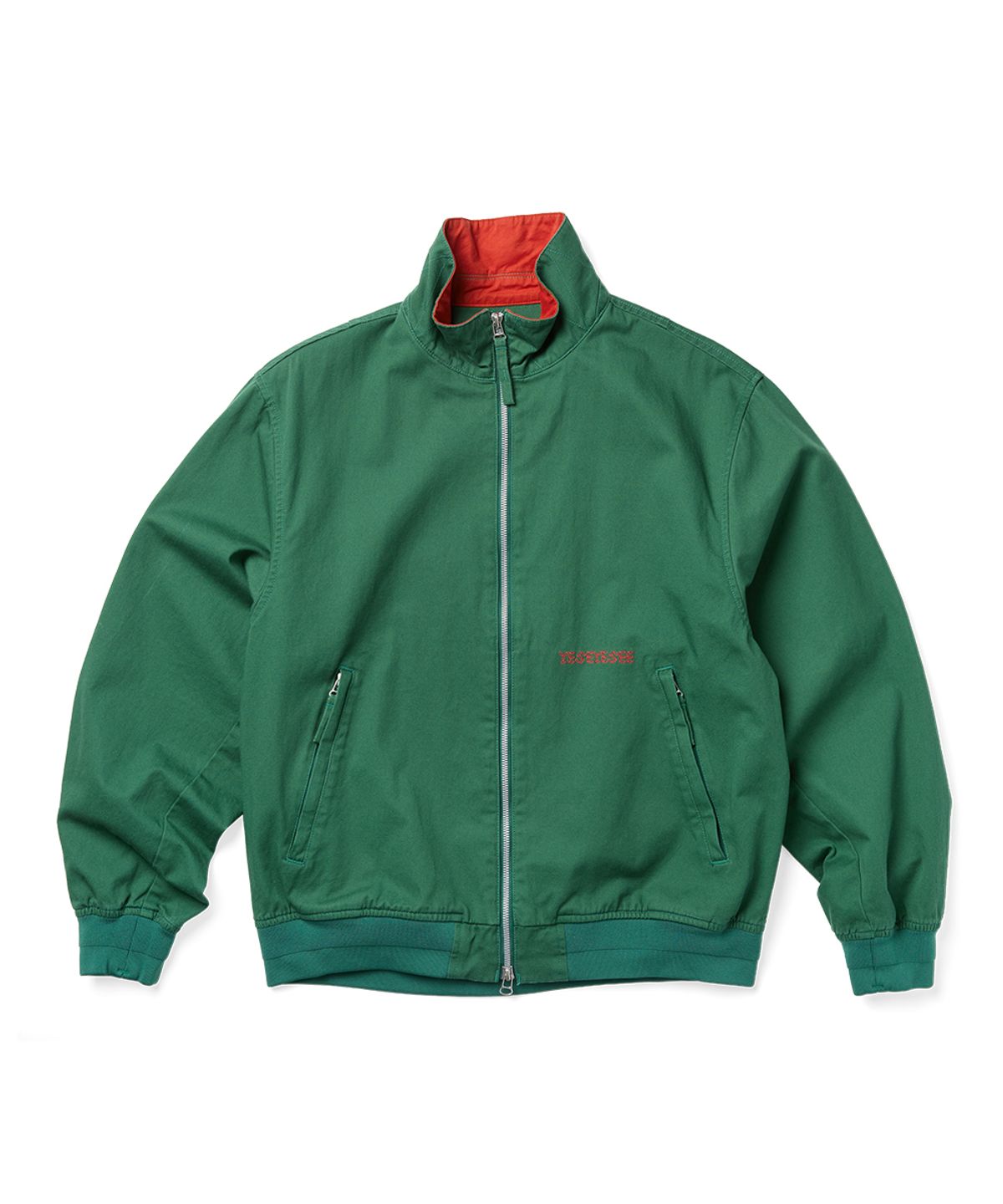 예스아이씨(YESEYESEE) Zip Work Jacket Green