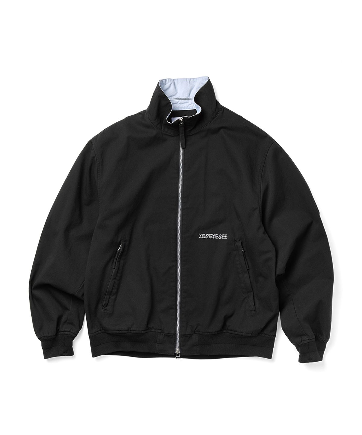 예스아이씨(YESEYESEE) Zip Work Jacket Black