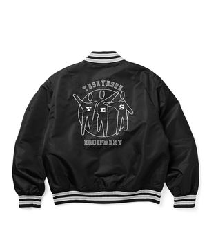 Y.E.S Team Stadium Jacket Black