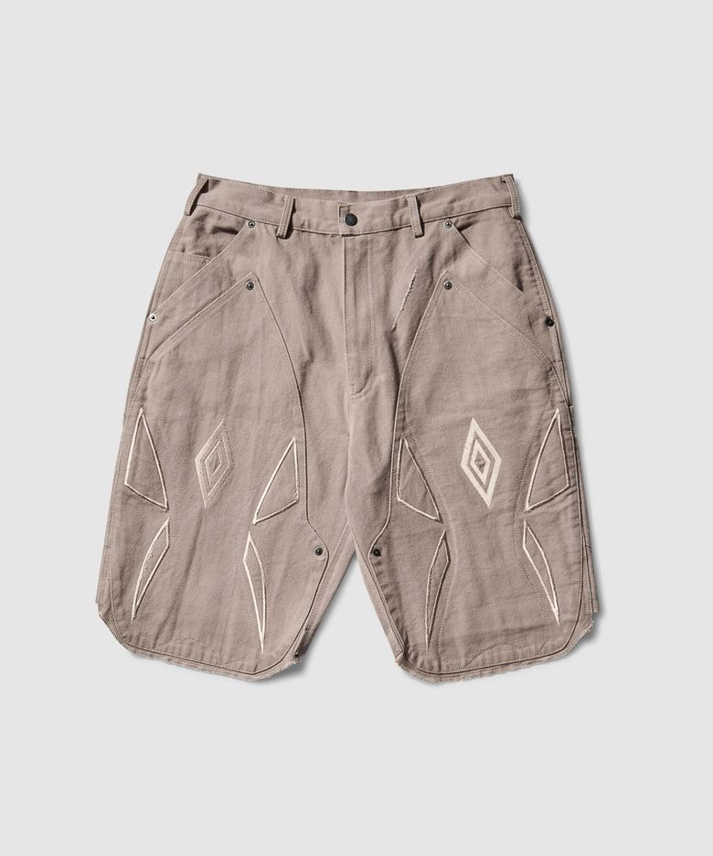 [UMBRO X SLAM JAM] 신가드 캔버스 쇼츠 베이지 UR111OHP31