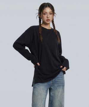 플레인 우먼 레이어드 롱슬리브 2 Color [ANBR_9001]