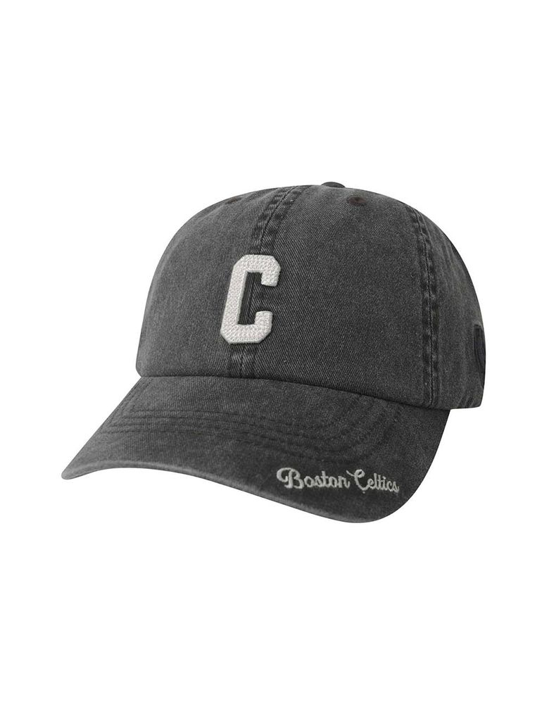 BOS 원포인트 피그먼트 SOFT BALL CAP_SC163 다크 그레이