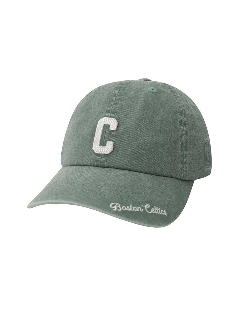 BOS 원포인트 피그먼트 SOFT BALL CAP_SC163 그린