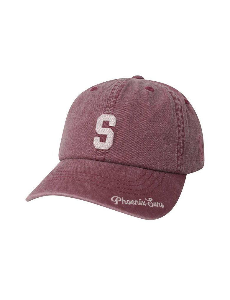 BOS 원포인트 피그먼트 SOFT BALL CAP_SC163 다크 핑크