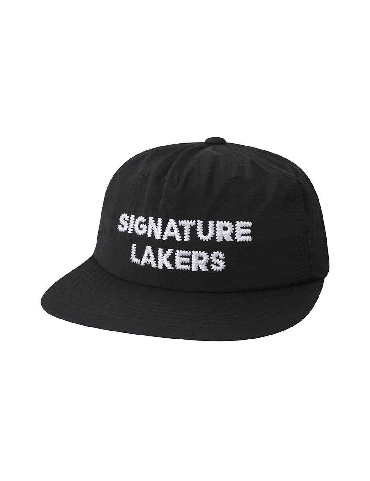 엔비에이(NBA) MIN 슬로건 레터링 나일론 HYFLAT_S_CAP_HF165 블랙