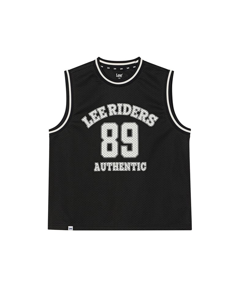 기능성 메쉬 슬리브리스 블랙 LK2602SL60BK