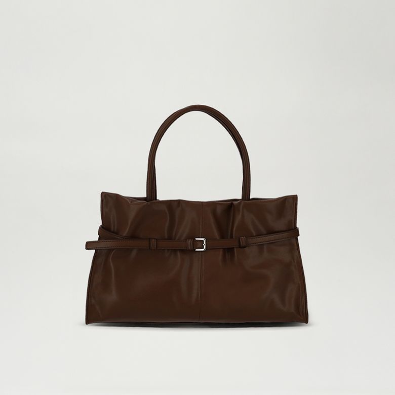 리사 토트백 Brown