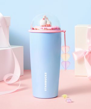 SS 젤리덕 돔 텀블러 473ml +에코텀블러음료쿠폰(카톡발송)