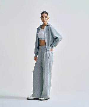 W 쿠쉬라이트 프렌치 와이드 팬츠