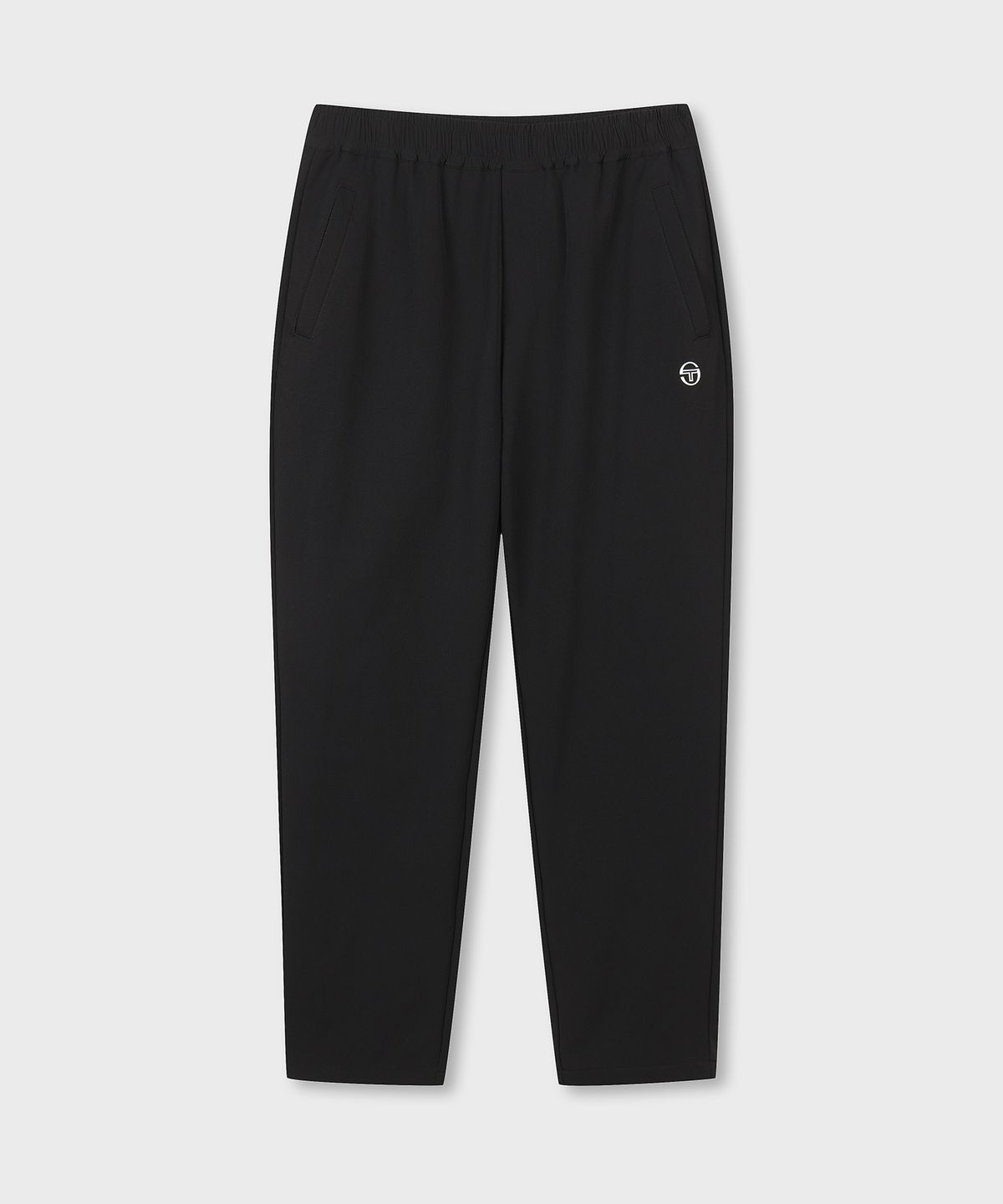 세르지오 타키니(SERGIO TACCHINI) M 우븐 기모 스트레이트 팬츠 (Black)