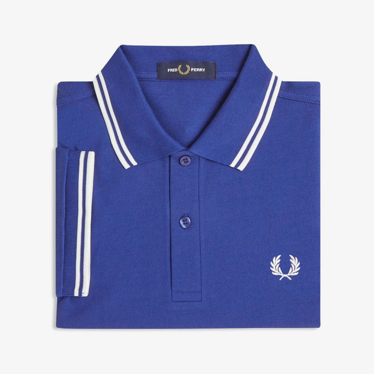 프레드페리(FRED PERRY) [M3600] 트윈 팁 프레드페리 셔츠 - 소호이클립스/스노우화이트 AFPM2613600-99A