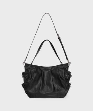 달스톤 레더 슬링백 - 블랙