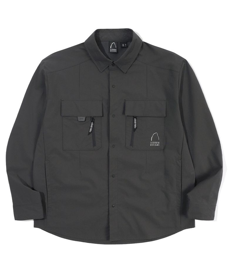 라몬트(LAMONT) 백패커스 셔츠 V2 CHARCOAL