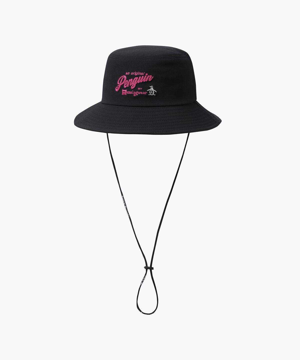 펭귄 바이 먼싱웨어(penguin by munsingwear) 남성 오리지널 펭귄 버킷햇 블랙 MR121PCP22
