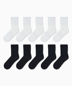 [쇼핑백 증정][10PACK] 여성 매일 신는 대용량  양말 세트