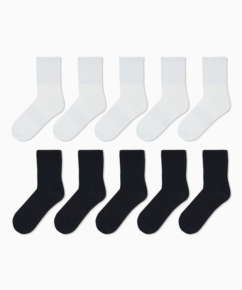 [10PACK] 여성 매일 신는 대용량  양말 세트