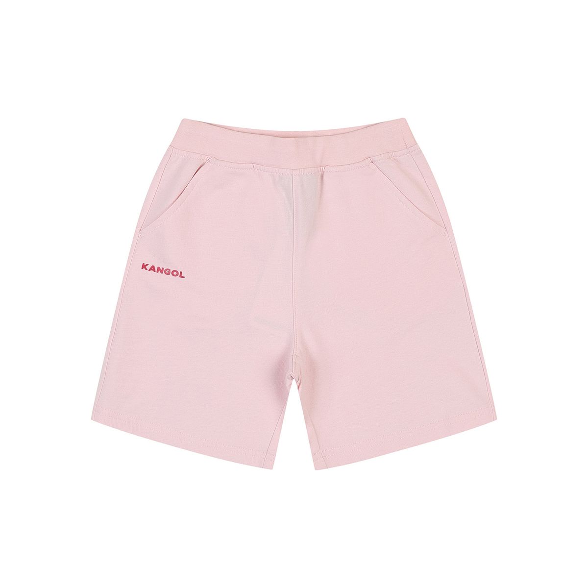 캉골키즈(KANGOL KIDS) 레터링 저지 쇼츠 SB 0005 핑크