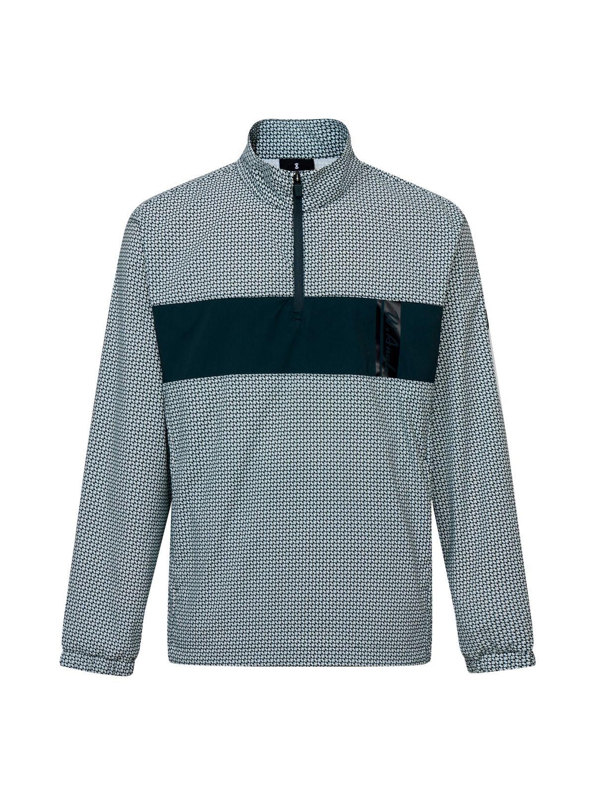 와이드앵글(WIDEANGLE) CO 와이디모노 쿼터집업 아노락 M_Dark Green