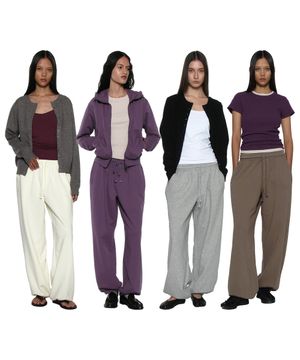 PWC 와이드 레그 벌룬 스웻팬츠_8컬러