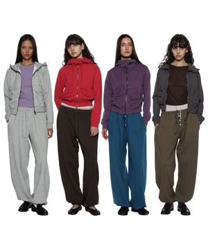 PWC 셔링 후디 집업_8컬러