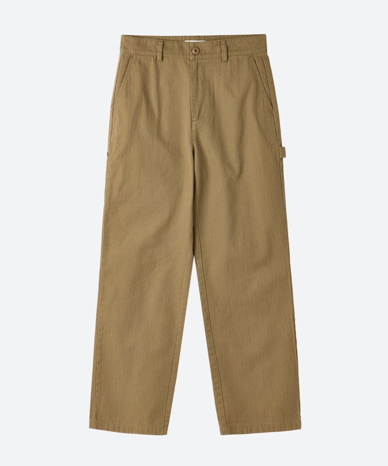 M.C UNISEX, Classic Carpenter Chino Pants / CAMEL