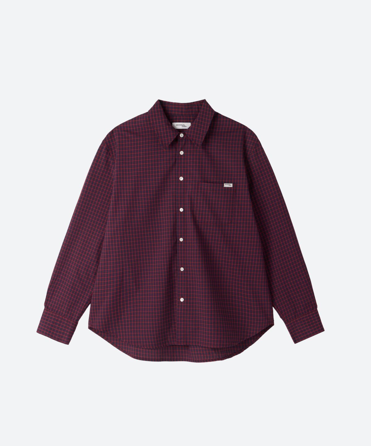 문선 아카이브(MOONSUN ARCHIVE) M.C UNISEX, Classic Check Shirt / RED