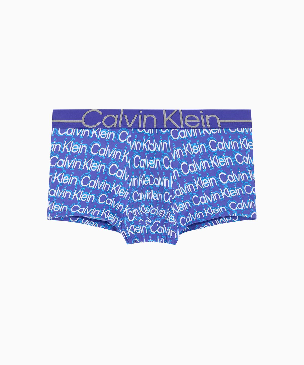 캘빈클라인 언더웨어(CALVIN KLEIN UNDERWEAR) 남성 뉴 사인 로고 로우 라이즈 트렁크_NB45122PK
