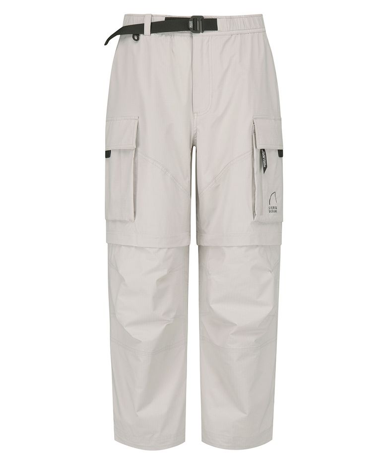 라몬트(LAMONT) 9부 2WAY 컨버터블 팬츠 (와이드핏) LIGHT GREY