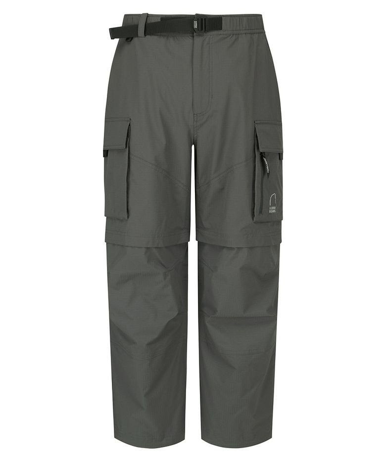 라몬트(LAMONT) 9부 2WAY 컨버터블 팬츠 (와이드핏) CHARCOAL