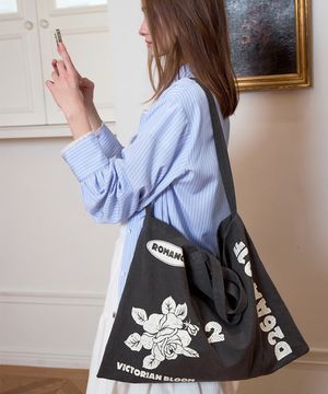 로즈 에코백_그레이