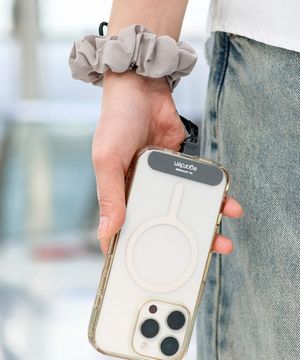 본보야지 밴딩 손목 스크런치 스트랩 - 그레이