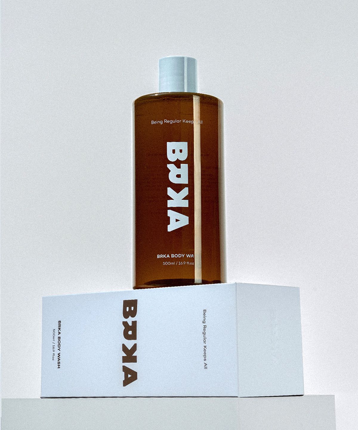 브르카(BRKA) 무향 바디워시 500ml 임산부 약산성 등드름 비건