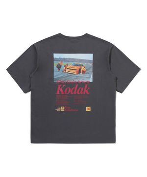 씨너리 그래픽 반팔 티셔츠 CHARCOAL