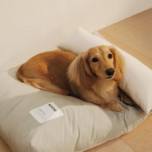 페어링 펫 쿠션 듀스 크림/그린