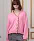 브이 로맨틱 가디건_핑크