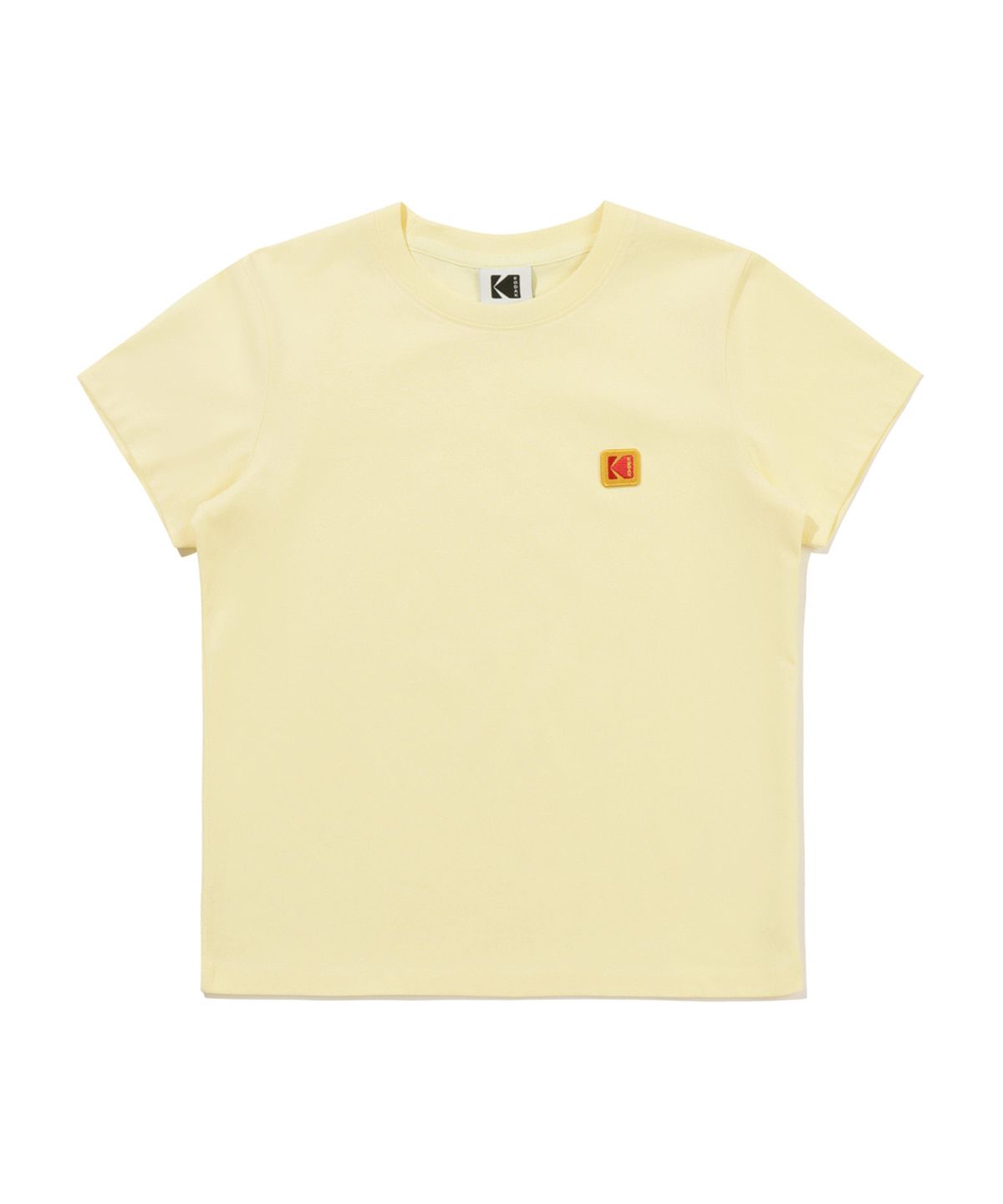 코닥(KODAK) 에센셜 아스킨 반팔 티셔츠 우먼 YELLOW