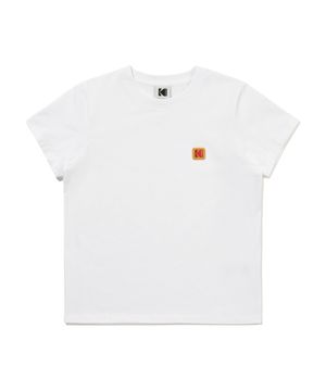 에센셜 아스킨 반팔 티셔츠 우먼 WHITE